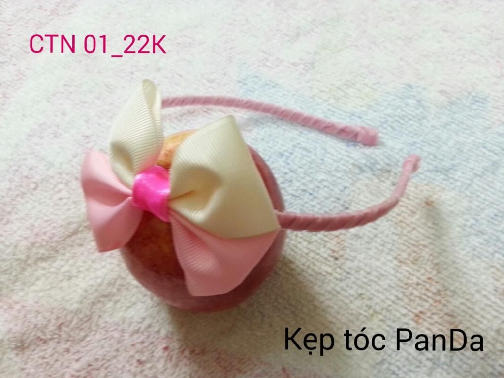 Cài tóc - Kẹp tóc handmade PanDa xinh xắn dễ thương! - 3