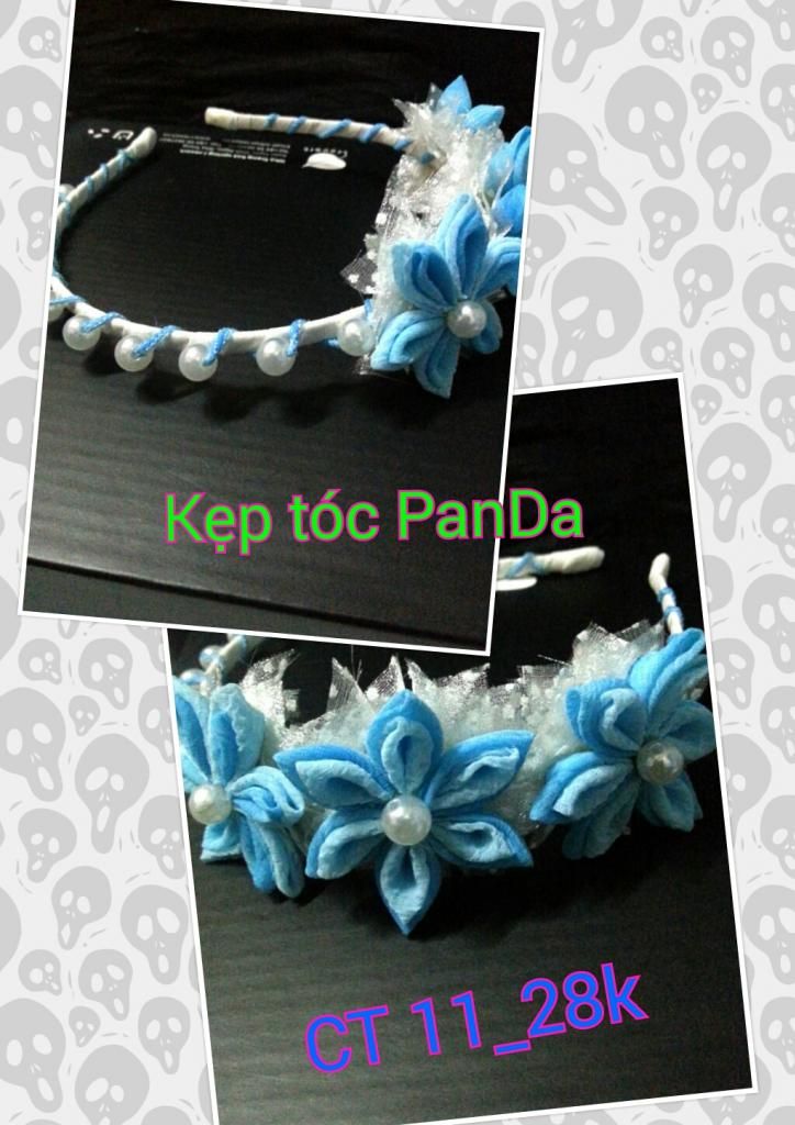 Cài tóc - Kẹp tóc handmade PanDa xinh xắn dễ thương! - 29