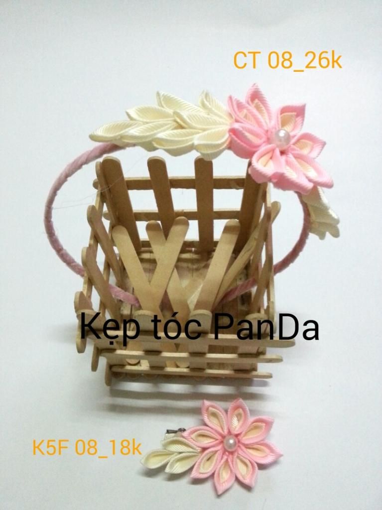 Cài tóc - Kẹp tóc handmade PanDa xinh xắn dễ thương! - 20