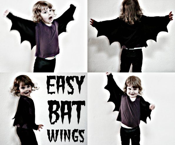 easy bat wings tutorial
