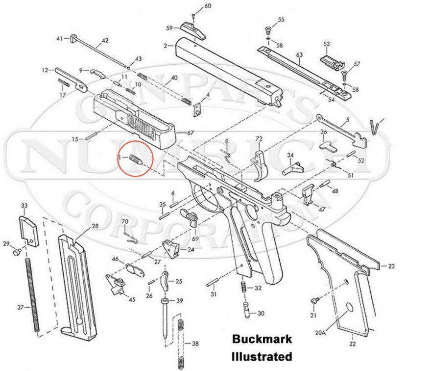 Removing Barrel From Browning Buckmark Pistol Forums 7737