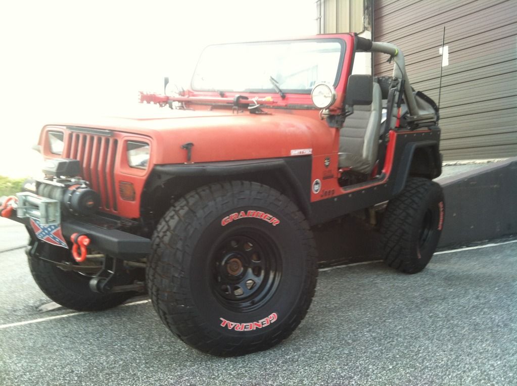 Pics of yj front tube fenders Jeep Wrangler Forum