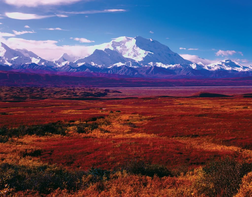 Mount Mckinley Mountain range.