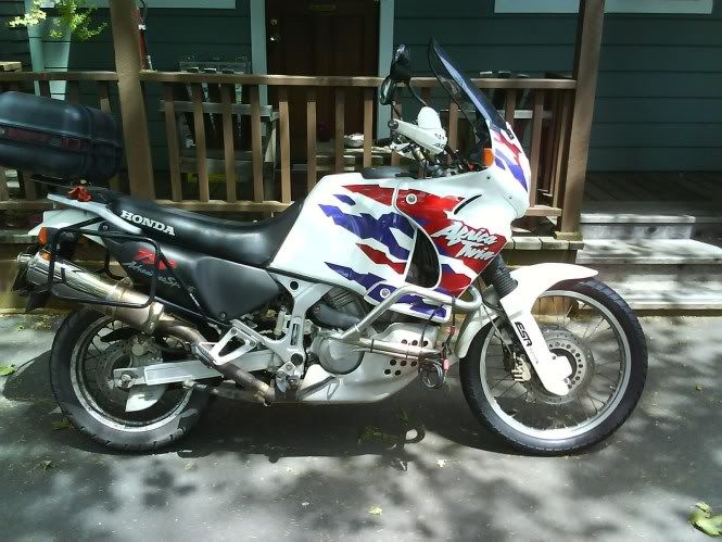 I would like to sell my BEAUTIFUL 1998 Africa Twin when I get there