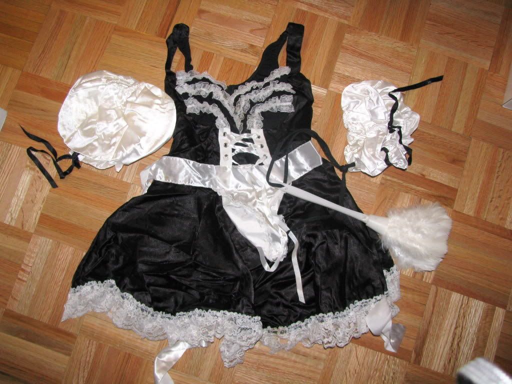 Leg Avenue French Maid Costume Sz Small/Medium - $27