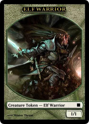 Elf Warrior Token