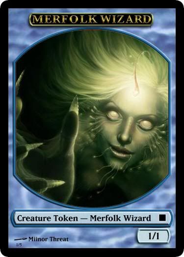 Merfolk Wizard Token