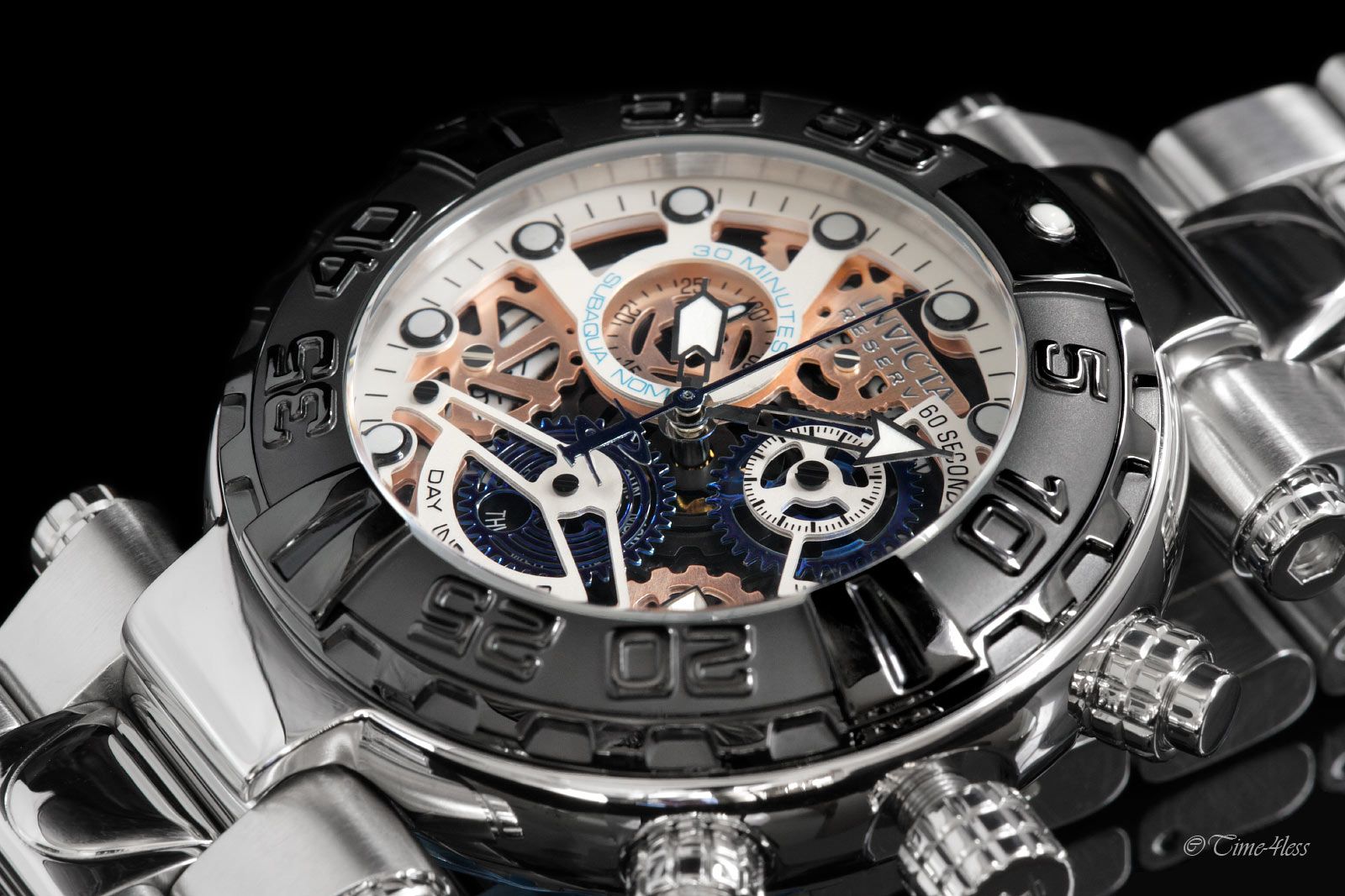 Invicta Reserve Subaqua Noma I L.E. Swiss Chronograph SS Bracelet Watch ...