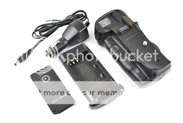 Battery Grip for Nikon D900 D300S + IR Remote + Charger  