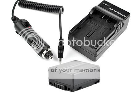 Battery+Charger for HITACHI DZ MV730A DVD Camcorder NEW  