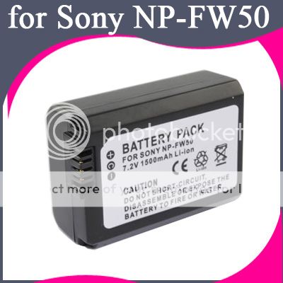 Replacement Battery Charger  for Sony Alpha NEX C3 FROM US  