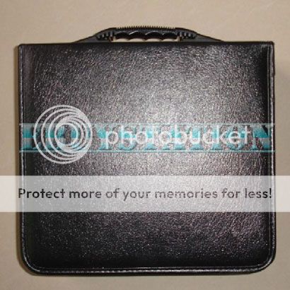 500 CD DVD STORAGE CASE CARRY HOLDER NYLON WALLET  